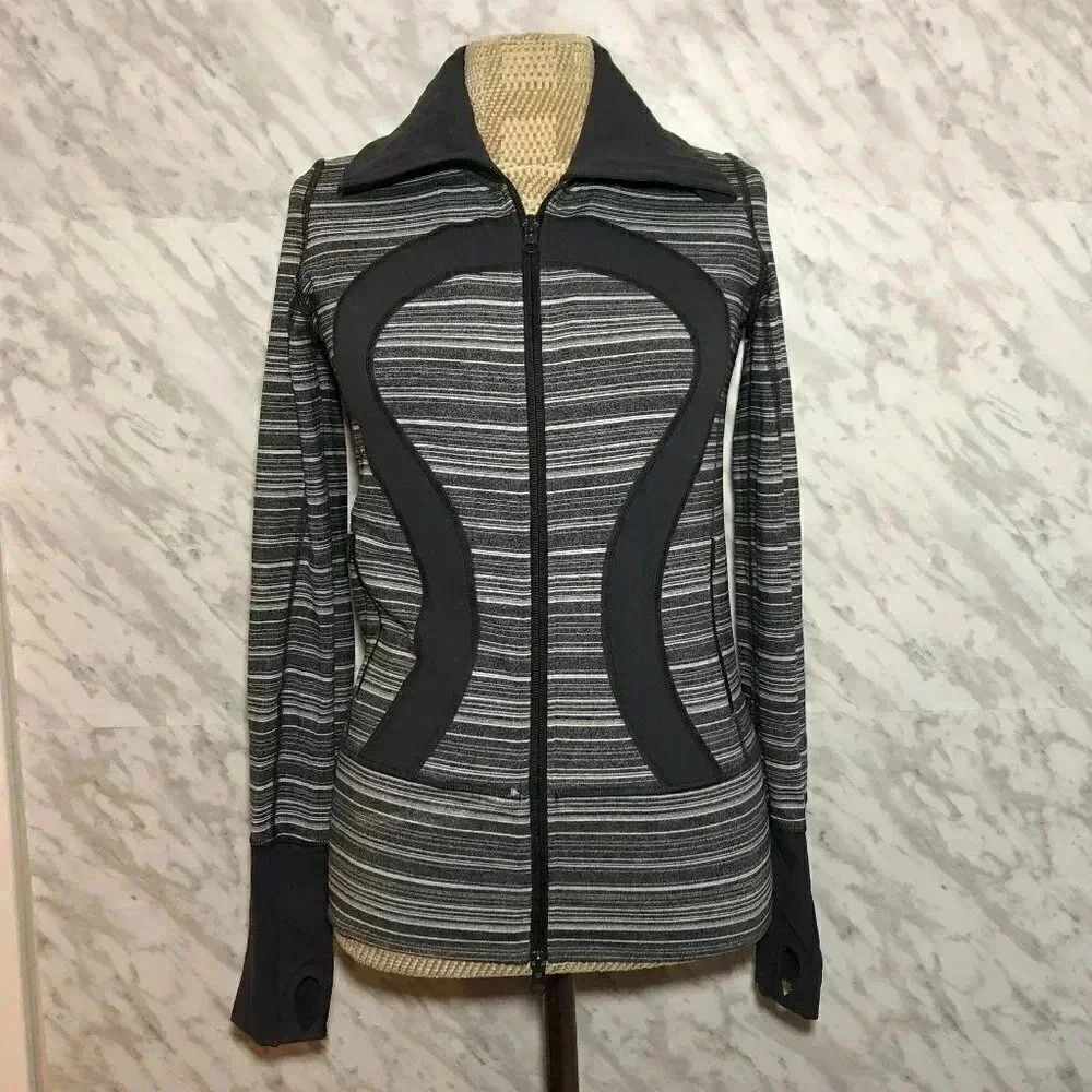 Lululemon Stride Jacket Grey Size 4
